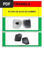 Filtro de Oleo Do Cambio Automatico