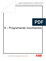 Cap.09 - Operação & Programação Básica Robô S4 - Programando Movimentos