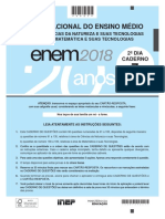 Prova - EnEM 2018 - Curso Objetivo