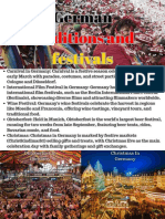 German Culture and Traditions Poster