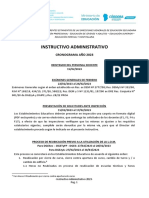 INSTRUCTIVO Administrativo 2023 Docentes de Córdoba