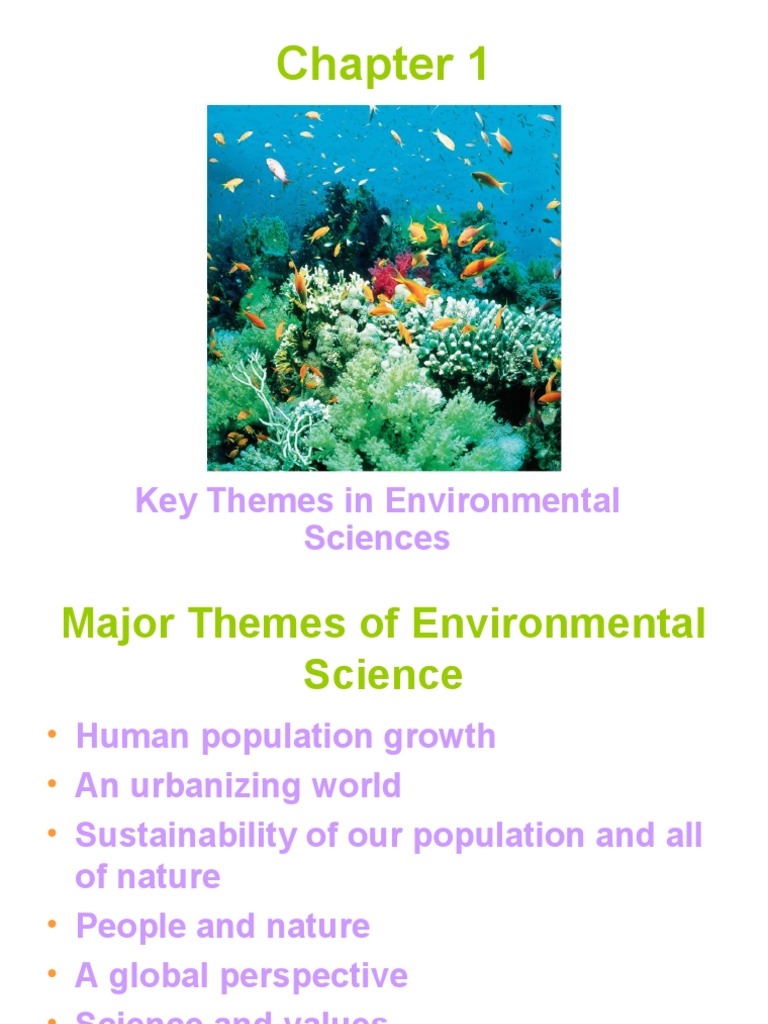 Key Themes in Environmental Science | PDF | Social Science