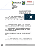 Portaria Normativa #009-2022-Pm1 - Regulamento de Simbolos e Identidade Visual e Anexo - Com BG 216-1