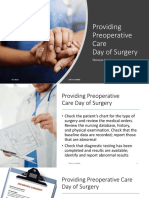 Preoperative Care