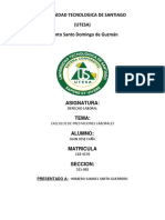 Tarea Calculo Prestaciones Laborales. Derecho Laboral