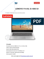 NB Lenovo V14-Iil I3-1005 G1