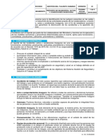 Procedimiento Reporte de Incidentes Actos y Condiciones Inseguras. VR 01 28 03 2022