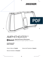 Kicker IK5BTL User Manual de Usuario