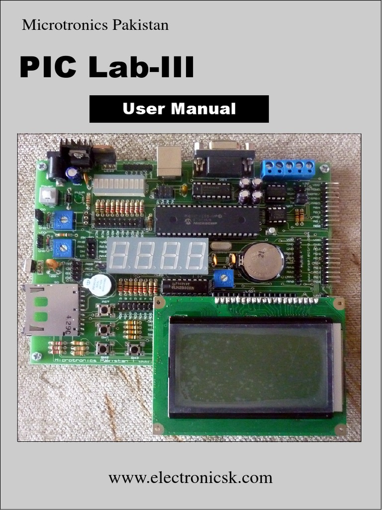User Manual PIC LabIII PDF