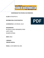 Informe de Estadistica