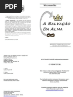 A SALVAÇÃO DA ALMA
