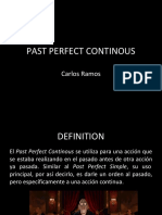 Past Perfect Continous