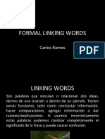 Formal Linking Words