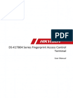 UD14796B B Baseline DS K1T804 Series Fingerprint Access Control Terminal User Manual V1.2.1 20221128