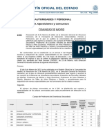 Bases de La Convocatoria Opos 2023 Madrid