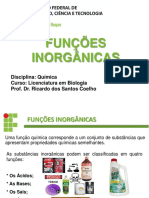 Aula 10 - Funções Inorgânicas