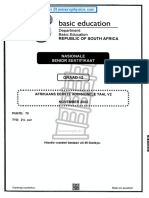 NSC Afrikaans FAL Grade 12 November 2022 P2 Only