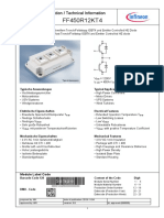 Ff450R12Kt4: Technischeinformation/Technicalinformation