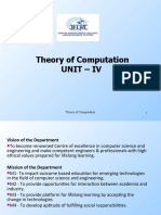 Unit-4 Turing Machine (TOC)