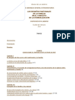 La Vocacion y La Mision de La Famila LOS DESAFÍOS PASTORALES