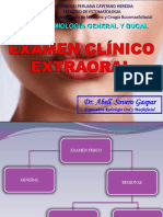 Examen Clínico Extraoral