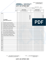 Lista de Cotejo Chapil 2022 Bloque I y II