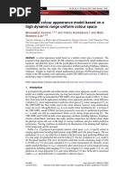 ZCAM-a colour appearance model based on a high dynamic range, Safdar[2021]