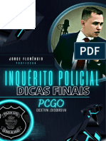 Inquérito Policial Dicas Finais PCGO Prof Jorge Florêncio