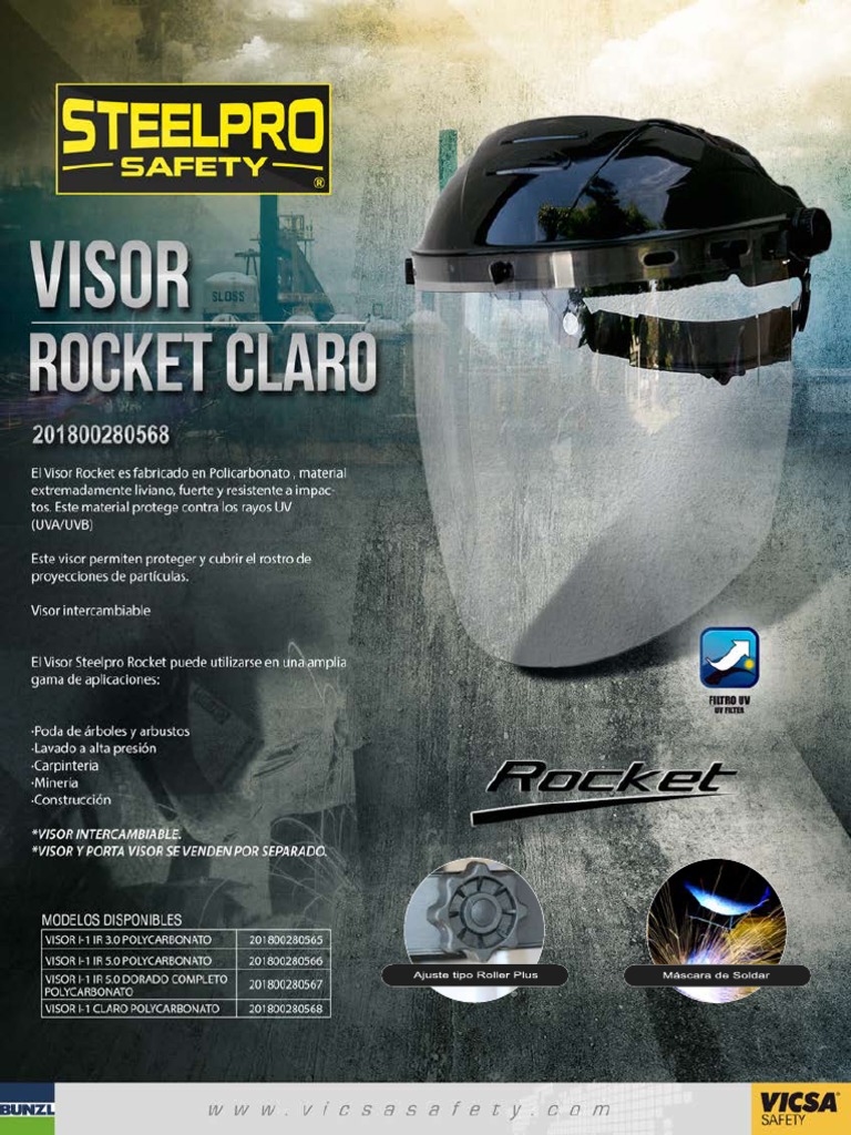 FT Visor I 1 Claro Polycarbonato PDF