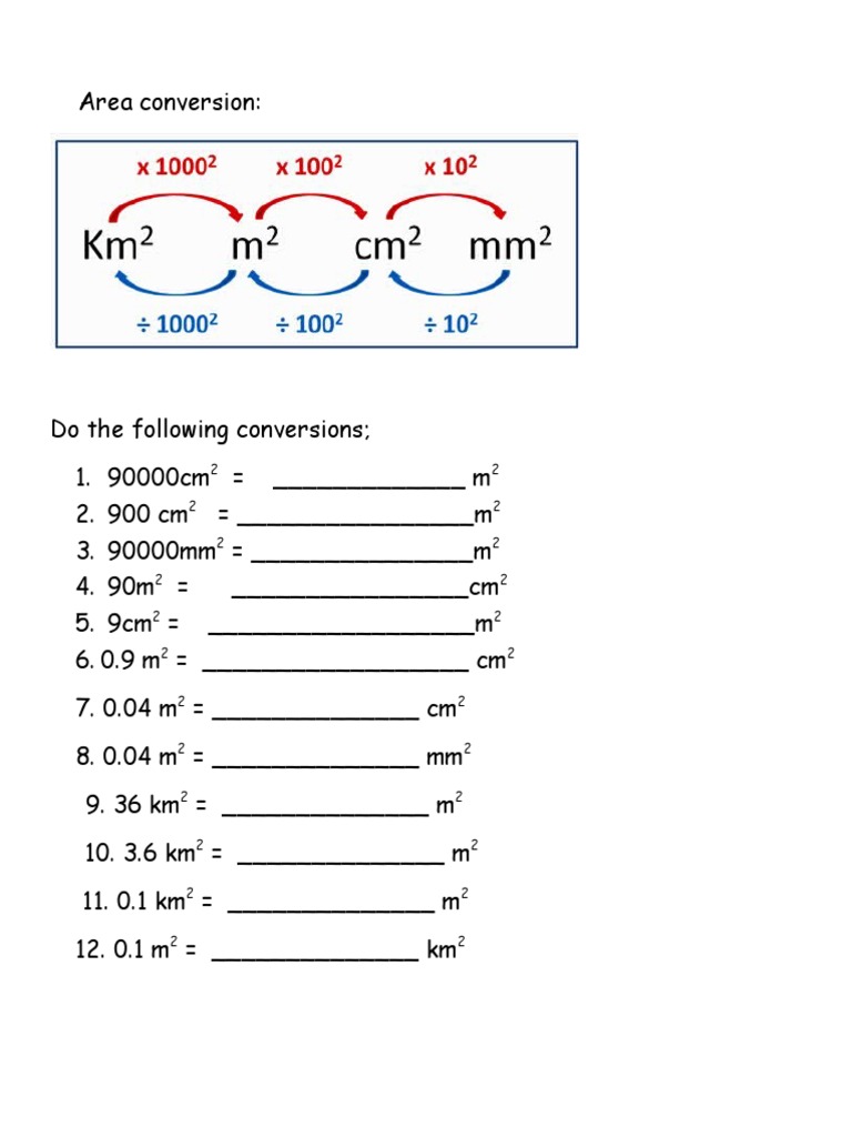 area conversion 2 PDF