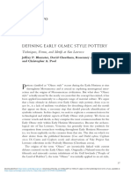 The Early Olmec and Mesoamerica (The Material Record) - Defining Early Olmec Style Pottery - Techniques, Forms, and Motifs at San Lorenzo (2017)