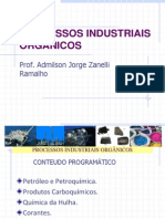 Aula1 de PROCESSOS INDUSTRIAIS ORGÂNICOS