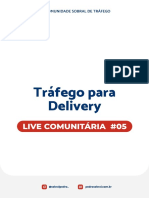Live Comunita Ria 05 Tra Fego para Delivery