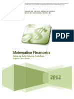 Matematica Financeira Eugênio Carlos Stieler 2012 - Passei Direto