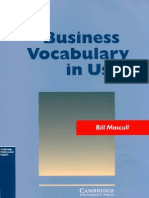 Business Vocabulary in Use (Cambridge Professional English)