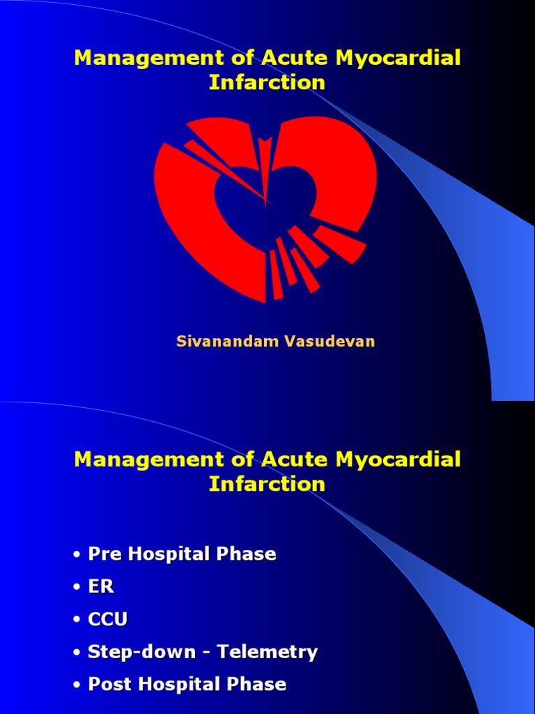 Acute Myocardial Infarction PDF Myocardial Infarction Heart