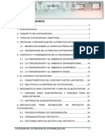 5.6 Outsourcing Estrategia de Externalización