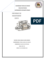 Informe de Motor de Arranque