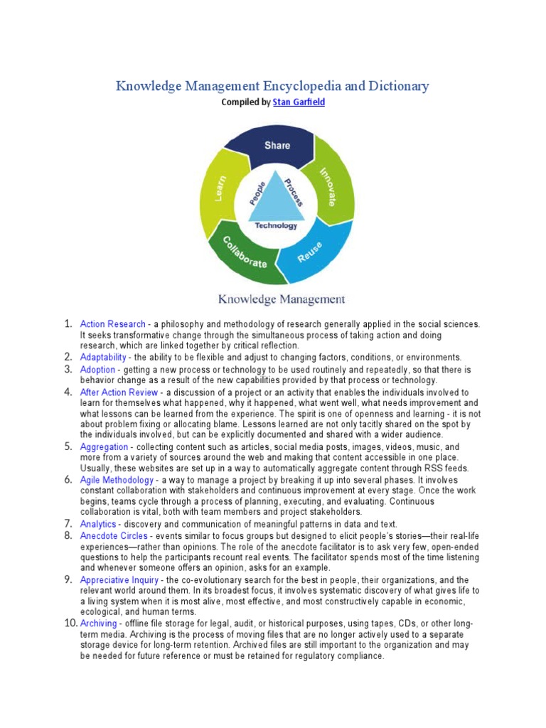 Knowledge Management Concepts Explained | PDF | Knowledge Management | Data