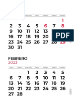 Calendario 2023 para Imprimir