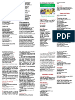 01 EL ORDINARIO de LA MISA - Textos y Lecturas Del 12o. Domingo Ordinario, Ciclo A