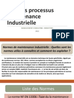 Norme Processus Maintenance Industrielle