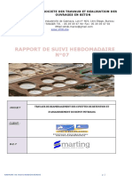 Rapport - de Suivi - Hebdomadaire - N°07