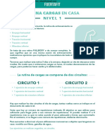 PDF FUERTAFIT - CARGAS CASA Nivel 1