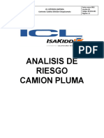 Analisis de Riesgos Equipo Camión Pluma