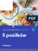 Jadłospis Warzywny: 5 Posiłków