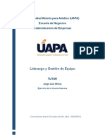 Tarea 4 Liderazgo y Gestion de Equipo Karla Gonzalez