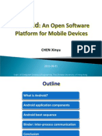 Android:: An Open Software Platform For Mobile Devices