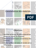 Aula Características Dos Materiais