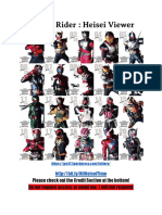 Updated Kamen Rider: Heisei Viewer